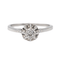 Bague 51 Bague Solitaire Or blanc Diamant 58 Facettes 3387647CN
