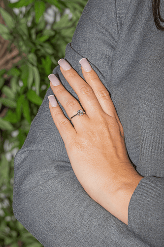 Bague 51 Bague Solitaire Or blanc Diamant 58 Facettes 3387647CN