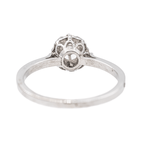Bague 51 Bague Solitaire Or blanc Diamant 58 Facettes 3387647CN