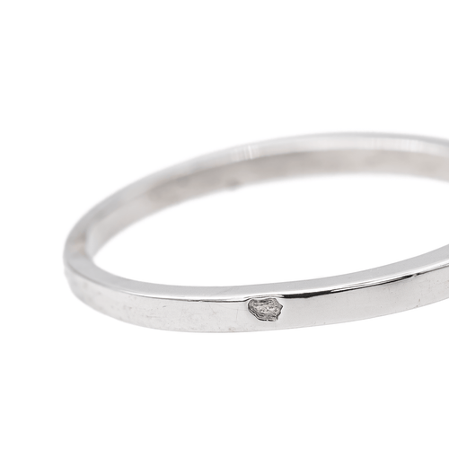 Bague 51 Bague Solitaire Or blanc Diamant 58 Facettes 3387647CN