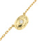 Collier Collier - Motif ovale en or jaune 18 ct et diamants 0,20 ct 58 Facettes 33882