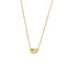 Collier Collier - Motif ovale en or jaune 18 ct et diamants 0,20 ct 58 Facettes 33882