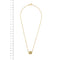Collier Collier - Motif ovale en or jaune 18 ct et diamants 0,20 ct 58 Facettes 33882