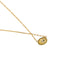 Collier Collier - Motif ovale en or jaune 18 ct et diamants 0,20 ct 58 Facettes 33882