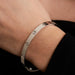 Bracelet CARTIER - Bracelet "Love" Or Gris et Diamants 58 Facettes DV0435-1