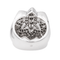 Bague 54 Bague Etoile Or blanc Diamant 58 Facettes 3389098CN