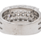 Bague 52.5 Bague demi-alliance en or blanc 18 carats et diamants 58 Facettes 3389099CN