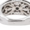 Bague 51 Bague en or blanc 18 carats sertie de diamants 58 Facettes 3389100CN