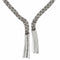 Collier Collier cravate en or blanc 18 ct à franges 58 Facettes 33993