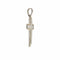 Pendentif Pendentif croix en or blanc et or jaune 18 ct 58 Facettes 34785