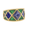Bague 51 Fred Bague  Or jaune Lapis lazuli 58 Facettes 3402308CN