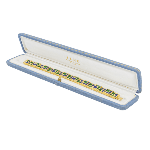 Bracelet Fred Bracelet  Or jaune Email 58 Facettes 3402309CN