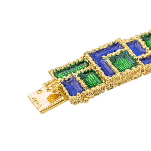 Bracelet Fred Bracelet  Or jaune Email 58 Facettes 3402309CN