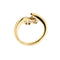 Bague 54 Bague ouverte en or jaune 18 ct avec saphirs 58 Facettes 34048