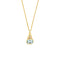 Collier Collier - Topaze ovale 3,40 ct en or 18 ct 58 Facettes 34056