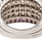Bague 49.5 Bague en or blanc 18 carats sertie de rubis et diamants 58 Facettes 3411143CN