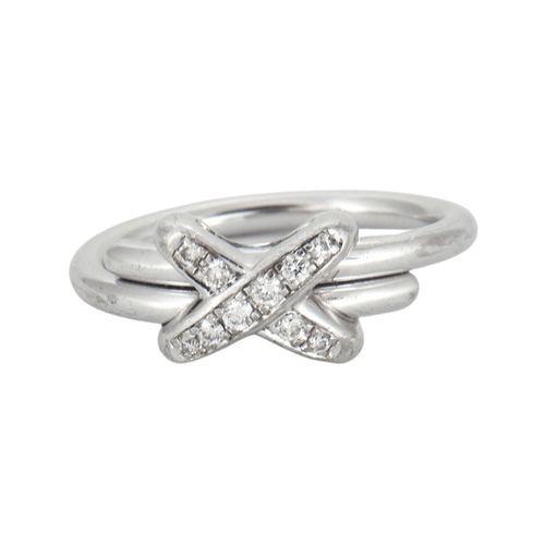 Bague 52 CHAUMET - Bague Jeu de lien 58 Facettes DV0263-1
