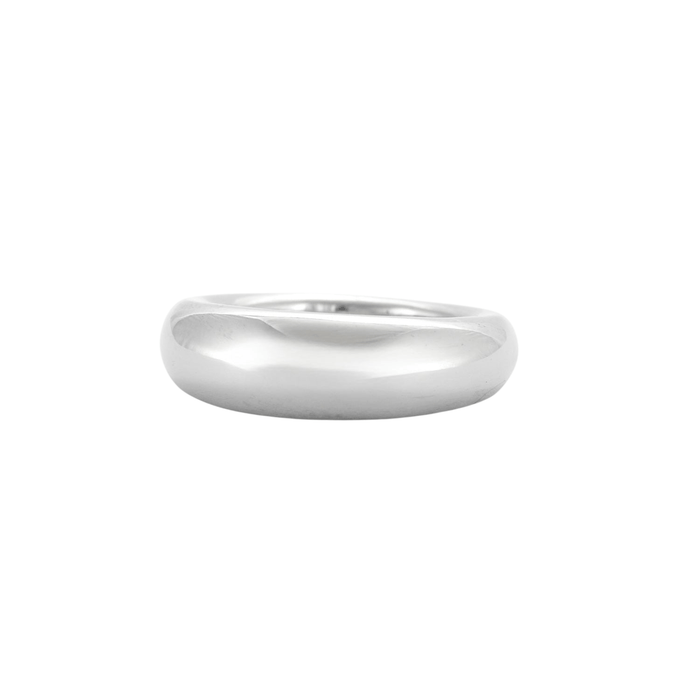 Bague 53 CHAUMET - Bague Jonc Or Blanc 58 Facettes DV0368-4