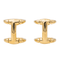 Boutons de manchette Hermès Mors - Boutons de manchette en or jaune 18 carats 58 Facettes 3423439CN