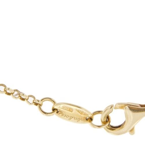 Collier Orso grigio - Collier chapelet en or jaune 18 ct et grenats 58 Facettes 34278