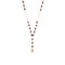Collier Orso grigio - Collier chapelet en or jaune 18 ct et grenats 58 Facettes 34278