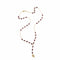 Collier Orso grigio - Collier chapelet en or jaune 18 ct et grenats 58 Facettes 34278