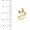 Pendentif Dodo - Pendentif serpent en or jaune 18 ct 58 Facettes 34280