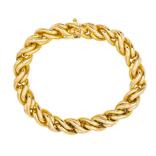 Bracelet Caplain Saint André - Bracelet en or jaune 18 carats 58 Facettes 3432358CN