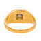 Bague 58.5 Bague Tank Or rose Diamant 58 Facettes 3437192CN