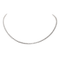 Collier Chopard Collier Jaseron  Or blanc 58 Facettes 3439383CN
