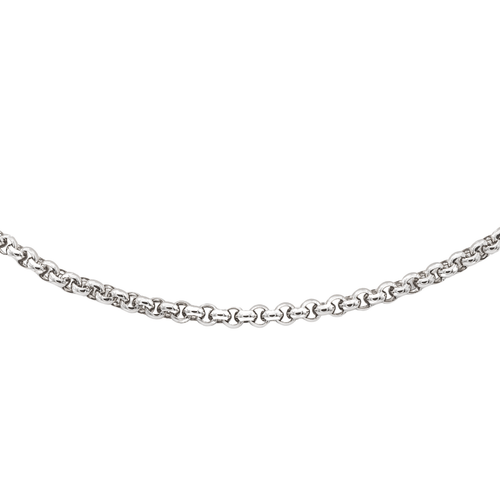 Collier Chopard Collier Jaseron  Or blanc 58 Facettes 3439383CN