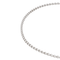 Collier Chopard Collier Jaseron  Or blanc 58 Facettes 3439383CN