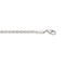 Collier Chopard Collier Jaseron  Or blanc 58 Facettes 3439383CN