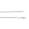 Collier Chopard Collier Jaseron  Or blanc 58 Facettes 3439383CN
