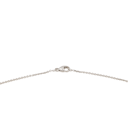 Collier Collier en or blanc 18 carats avec diamant taille brillant 58 Facettes 3440606CN