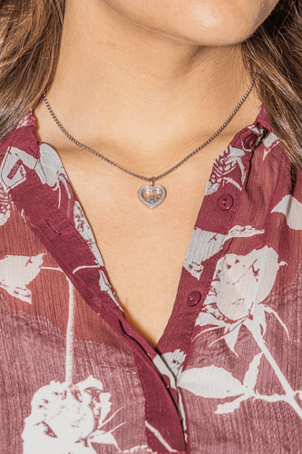 Collier Chopard Collier Happy Diamonds Or blanc Diamant 58 Facettes 3455932CN