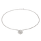 Collier Chopard Happy Diamonds - Collier cœur en or blanc et diamants 58 Facettes 3455932CN