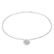 Collier Chopard Collier Happy Diamonds Or blanc Diamant 58 Facettes 3455932CN