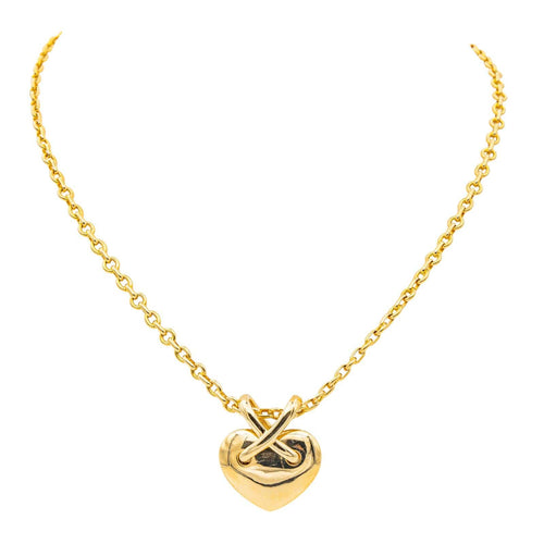 Collier Chaumet - Collier pendentif Cœur Liens en or jaune 58 Facettes 3462660CN