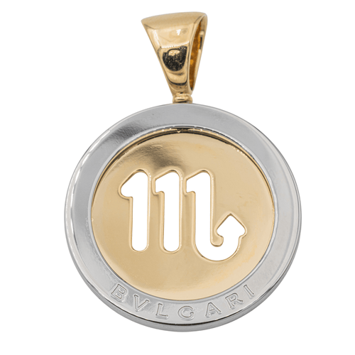 Pendentif Bulgari Pendentif  Or jaune, Acier 58 Facettes 3462661CN