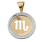 Pendentif Bvlgari Scorpio Tondo - Pendentif en or jaune et acier 58 Facettes 3462661CN