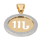 Pendentif Bulgari Pendentif  Or jaune, Acier 58 Facettes 3462661CN