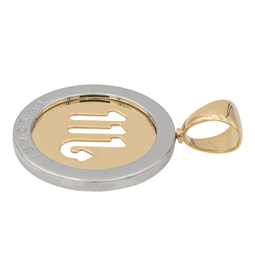 Pendentif Bulgari Pendentif  Or jaune, Acier 58 Facettes 3462661CN