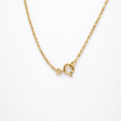 Collier Collier solitaire en or jaune 18 carats et diamant 58 Facettes 34627
