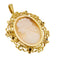 Pendentif Spilla pendentif camée en or jaune 18 kt 58 Facettes 34668