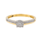 Bague 53.5 Bague Or jaune Diamant 58 Facettes 3475538CN