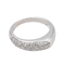 Bague 50 Bague en or blanc 18 carats sertie de diamants 58 Facettes 3475639CN