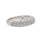 Bague 50 Bague en or blanc 18 carats sertie de diamants 58 Facettes 3475639CN