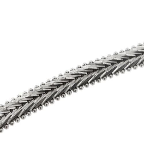 Bracelet Bracelet vintage années 1960 en or blanc 14 kt et diamants 0,89 ct 58 Facettes 34760