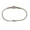 Bracelet Bracelet vintage années 1960 en or blanc 14 kt et diamants 0,89 ct 58 Facettes 34760